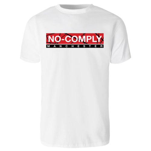Classic Red Logo Tee - No Comply Clothing Manchester